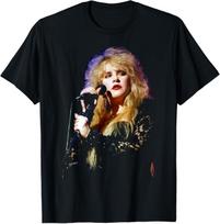 Stevie Nicks Fleetwood Mac Singer Live 1990 T-Shirt S įvairiaspalvis