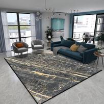 Modernus dekoratyvinis kilimas svetainei, prabangus marmurinis miegamojo neslystantis kilimėlis 200x300, svetainės kavos staliukams, plaunama grindų danga, minkštas 60*90cm