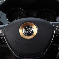VOLKSWAGEN VW Automobilio Vairo Rato Automatinis Emblemos Lipdukas Aksesuarai Volkswagen VW R-line GTI R Polo Golf Touareg Passat Mag