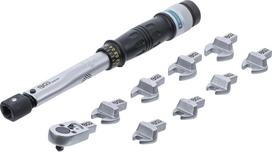 Sukimo momento veržliarakčio rinkinys | dinamometras | 6.3 mm (1/4") | 6 - 30 Nm | 10 vnt. (8856)