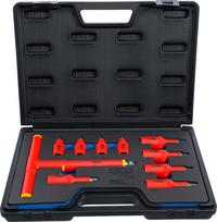 Antgalių rinkinys VDE izoliuotas | 3/8" + 1/2" | Hex 4–10 mm | 10 vnt. (7132)