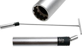 Žvakių raktas su rutuliniu lankstu ir 20 Nm ribotuvu, 16 mm, 550 mm BGS technic (146)