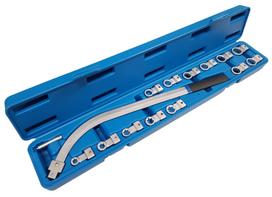 Diržo įtempimo raktai | 12 kampų 12 - 19 mm / E-tipo E10 - E18 (SK1078)