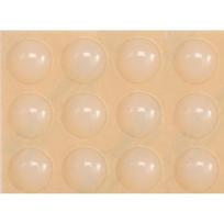 Lipnūs padukai baldams silikoniniai skaidrūs 13mm 12vnt. (74912)