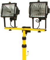 Halogeninės lempos | su stovu | 2 x 7500LM / 2X400W (82787)