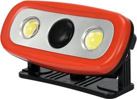 Perkeliamas žibintas su garsiakalbiu | 2X15W | 2000LM, LI-ION 3.7V 4400MAH, bluetooth POWERBANK (YT-81808)