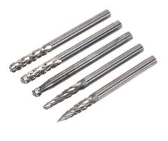Volframo karbido frezų rinkinys | Tungsten Carbide | 5 vnt. (CB5M)