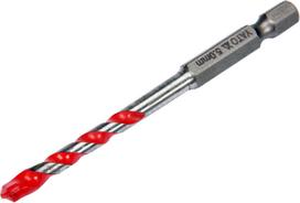 Grąžtas universalus su Hex 6.3 mm (1/4") galu | 5.0 mm (YT-44782)