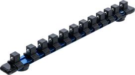 Tvirtinimo juosta 12 auselių | magnetinė | 12,5 mm (1/2") galvutėms (9344)