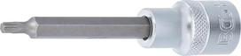 Antgalis įpresuotas į galvutę | ilgis 100 mm | 12,5 mm (1/2") | T-star (Torx) T25 (4470)