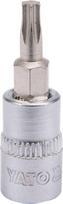 Antgalis įpresuotas į galvutę | 6.3 mm (1/4") | T-Star (Torx) T20 (YT-04304)