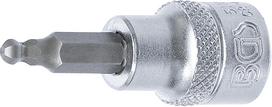 Antgalis įpresuotas į galvutę | 10 mm (3/8") | hex šešiakampis | su šarnyru 4 mm (5111)