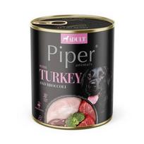 DOLINA NOTECI Piper with turkey and broccoli  - drėgnas ėdalas šunims - 800g