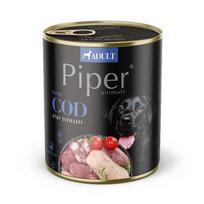 DOLINA NOTECI Piper Animals with cod and tomato - drėgnas ėdalas šunims - 800g