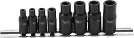 Adapterių rinkinys sriegikliams | 6,3 mm (1/4") / 10 mm (3/8") | 8 vnt. (9771)