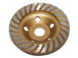 Deimantinis šlifavimo diskas | lėkštės tipo | turbo | 22.2x125 mm (DB0125B)