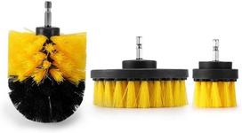 Šepečių rinkinys su Hex 6.3 mm (1/4") galu | Nailonas | 3 vnt. (DB003)