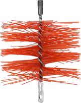 Šepetys kaminų valymui PVC M12x150 mm (72995)