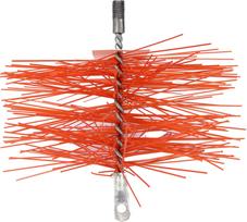 Šepetys kaminų valymui PVC M12x200 mm (72997)