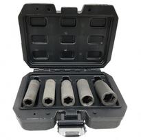 Galvučių rinkinys sugadintiems varžtams | metrinės/colinės | ilgos | 10 mm (3/8") | 10 - 16 mm | 5 vnt. (DNR5)