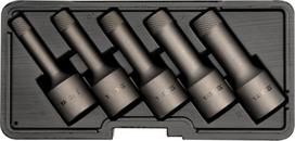 Specialus antgalių rinkinys / sraigtiniai ištraukikliai | 12,5 mm (1/2") | 8 - 16 mm | 5 vnt. (YT-0624)