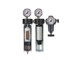 ITALCO Drėgmės filtras su oro reguliatorium dviejų pakopų 2300l/min (AC6002)