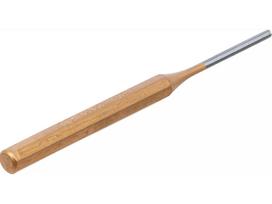 Išmušėjas bukas – cilindrinis, grūdintas – Ø4 × 150 mm, CrV, lakuotas kotas (1651-4)