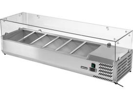 Šaldymo vitrina antstatas 6×GN 1/3 | 140 × 39,5 × 43,5 cm (YG-05330)
