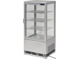 Šaldymo vitrina | 78 l | sidabrinė (YG-05057)
