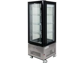 Šaldymo vitrina | 400 l | juoda (YG-05068)