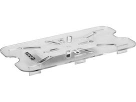 Nuvarvinimo grotelės GN 1/4 indui | 265 × 162 mm | PC polikarbonatas (YG-00463)