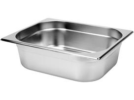 Gastronominis indas GN 1/2 | 325 × 265 × 100 mm | nerūdijantis plienas | 5,5 l (YG-00263)