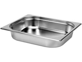 Gastronominis indas GN 1/2 | 325 × 265 × 65 mm | nerūdijantis plienas | 3,5 l (YG-00262)
