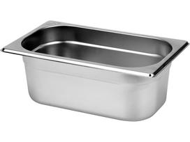 Gastronominis indas GN 1/4 | 265 × 162 × 100 mm | nerūdijantis plienas | 2,5 l (YG-00283)