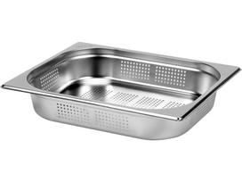 Perforuotas gastronominis indas GN 1/2 | 325 × 265 × 65 mm | nerūdijantis plienas | 3,5 l (YG-00355)