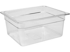 Gastronominis indas GN 1/2 | 325 × 265 × 150 mm | PC polikarbonatas | 8,9 l (YG-00402)