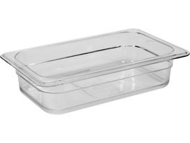 Gastronominis indas GN 1/4 | 265 × 162 × 65 mm | PC polikarbonatas | 1,7 l (YG-00419)