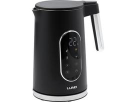 Elektrinis virdulys LUND | 1,7 l | temperatūros reguliavimas | juodas (68228)