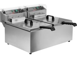 Elektrinė gruzdintuvė 2 kamerų | 2 × 11,5 l (YG-04624)