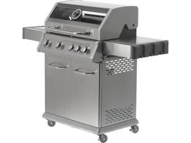 Dujinis grilis YATO ITAMI | 4+1 degikliai | nerūdijantis plienas | 14,2 kW | su stiklu (YG-20003)