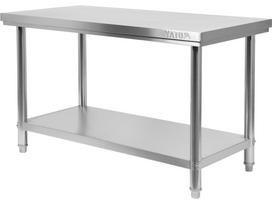 Sulankstomas centrinis stalas YATO | su lentyna | 160 × 70 × 85 cm (YG-09014)