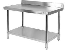 Sulankstomas prie sienos montuojamas stalas YATO | su lentyna | 120 × 60 × 95 cm (YG-09022)