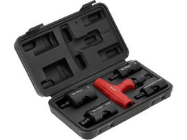 Vamzdžių kalibravimo ir briaunų nuėmimo rinkinys PEX | 16–32 mm | 5 vnt (YT-22370)