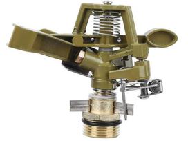 Metalinis impulsinis vejos purkštuvas 360° su smaigu (VERK01952)