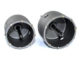 Gręžimo karūnų rinkinys SDS Plus | 65 mm + 80 mm | 2 vnt. (ES20442)
