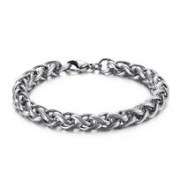 10mm Width Chain Bracelet 16-25cm GoldBlack Link Chain Bracelets for Women Men Fashion Jewelry 19cm