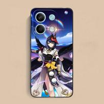 Game GI Kujou Sara Mobile Phone Case for Xiaomi Redmi 15 14 13 12 A5 3 2 1 C Plus 4G 5G Colorful Printing Cover Smartphone Cover Redmi A1+