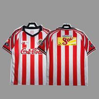 Chivas retro jersey football jersey classic nostalgic replica jersey game training jersey long short sleeve sports S