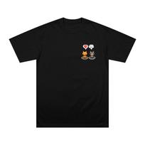Stardew Valley Happy Grey Cat T Shirts Christmas Cat Stardew Tee Gifts for Girlfriend Clothes High Quality Cotton T-shirt Unisex S įvairiaspalvis