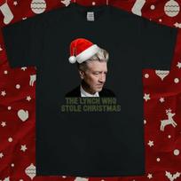The David Lynch Who Stole Christmas Funny Unisex Christmas T-Shirt S įvairiaspalvis